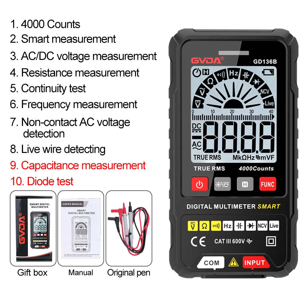 Professional digital multimeter Professional digital multimeter
