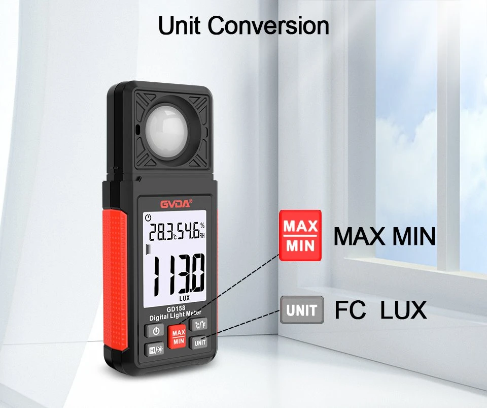 5. handheld lux meter
