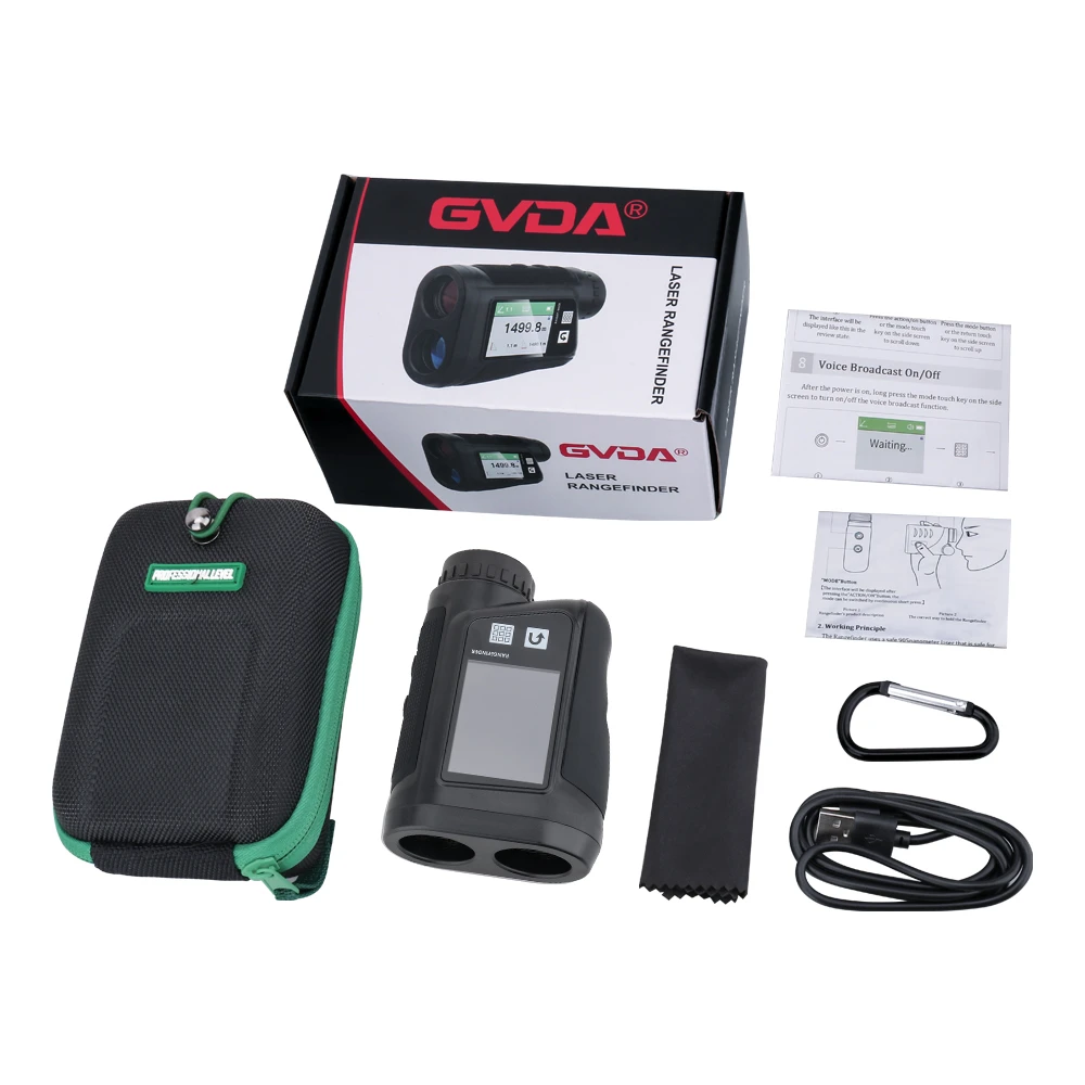 5. Rechargeable rangefinder