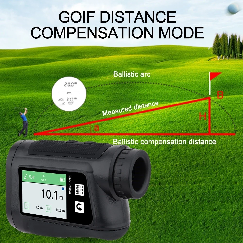 4. 600m range finder