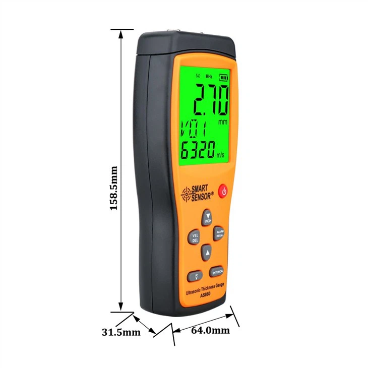 2. digital ultrasonic thickness gauge