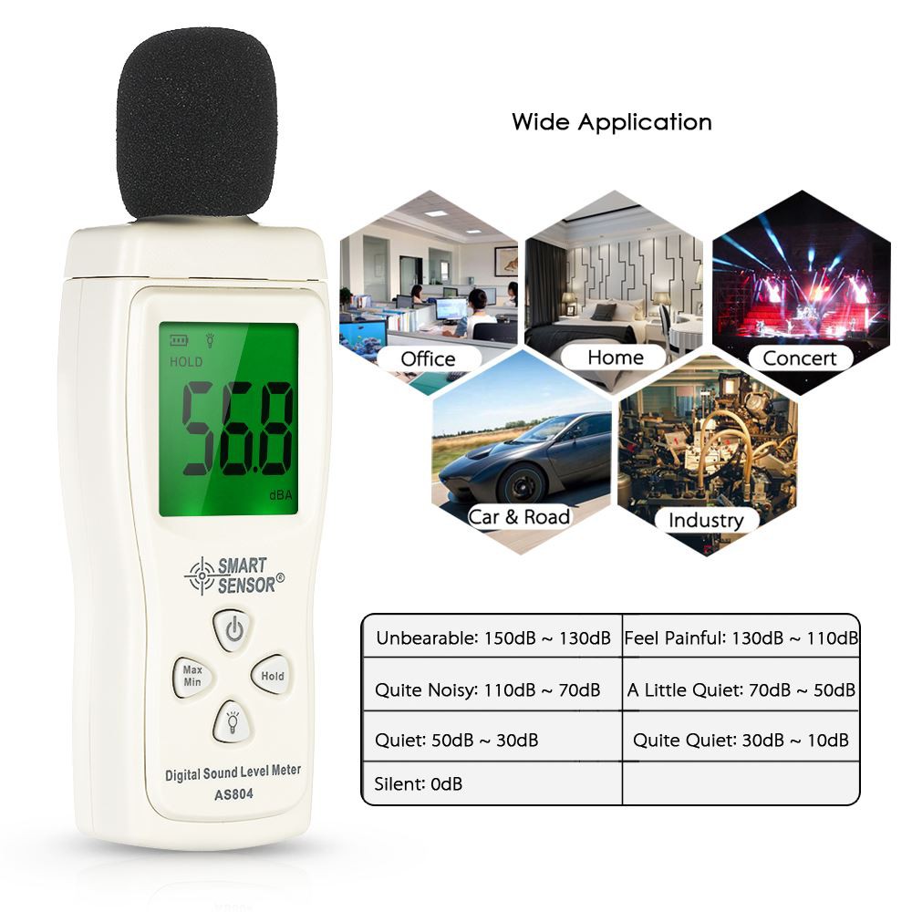 جرمنی کے کسٹمر نے 100pcs ڈیجیٹل ساؤنڈ لیول میٹر 30-130dB شور میٹر کا آرڈر دیا